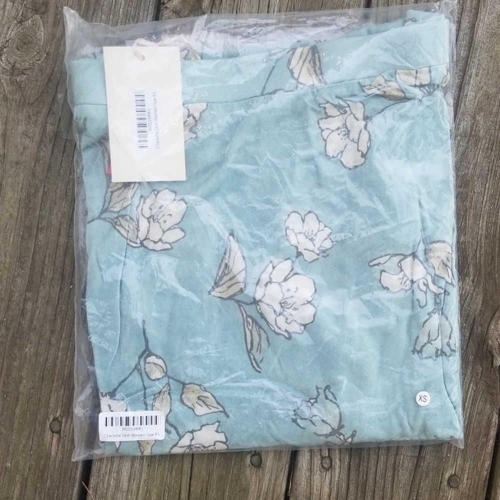 Last 1! (S) Mia Joy Charlotte sea-glass maxi skirt - Picture 3 of 4